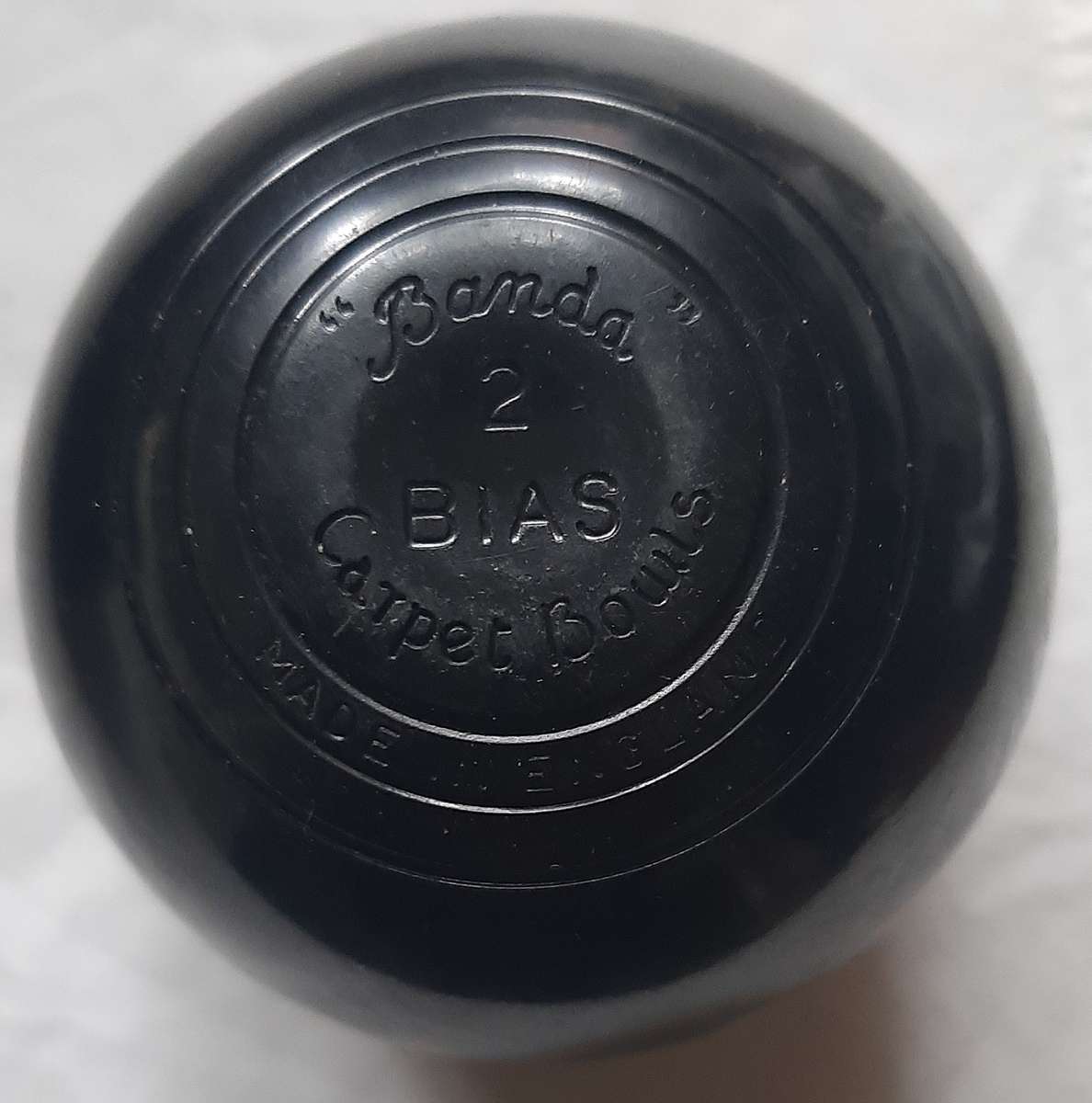 SET OF BANDA INDOOR CARPET BOWLS IN ORIGINAL BOX