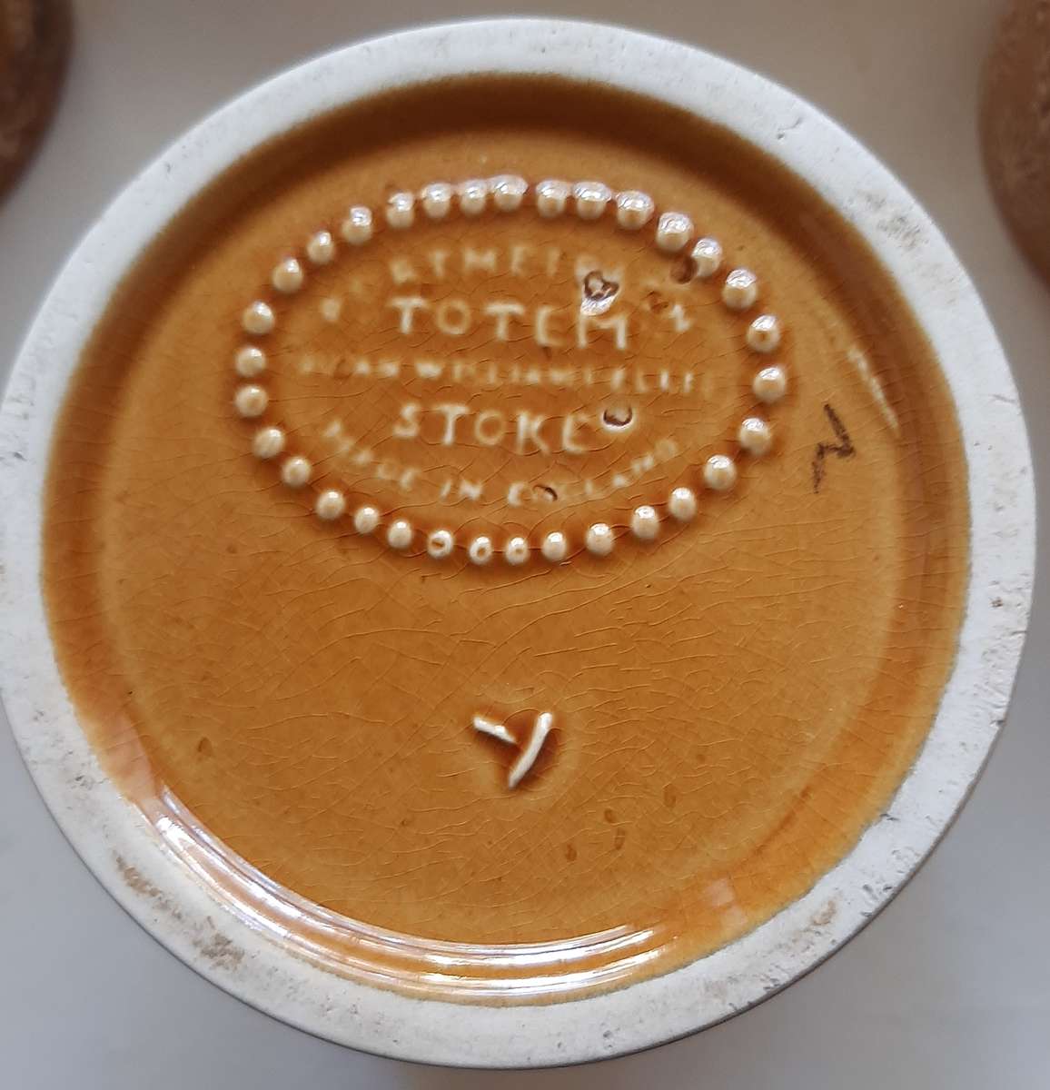 SET OF FIVE TOTEM PATTER PORTMEIRION STORAGE JARS