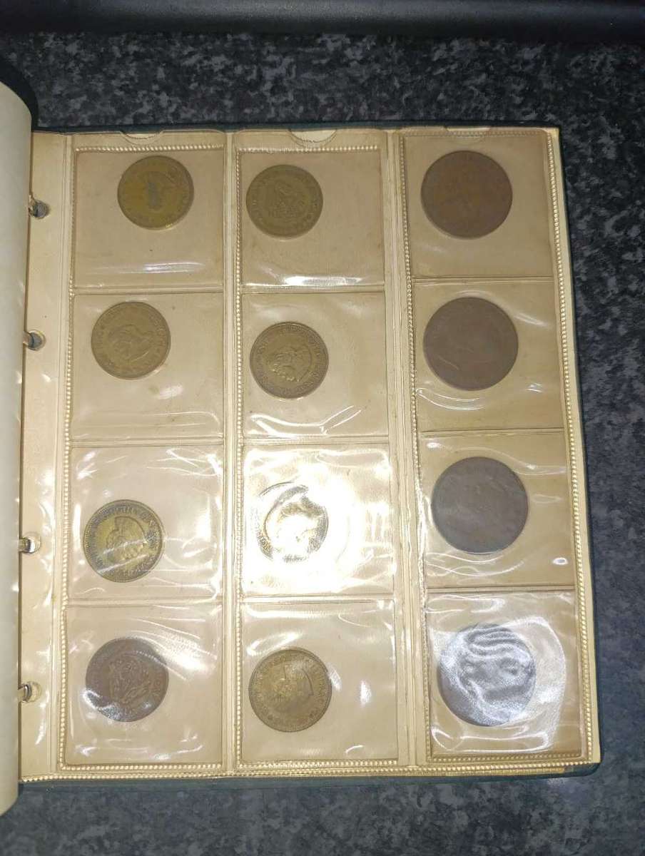 Coin Album with 100 coins