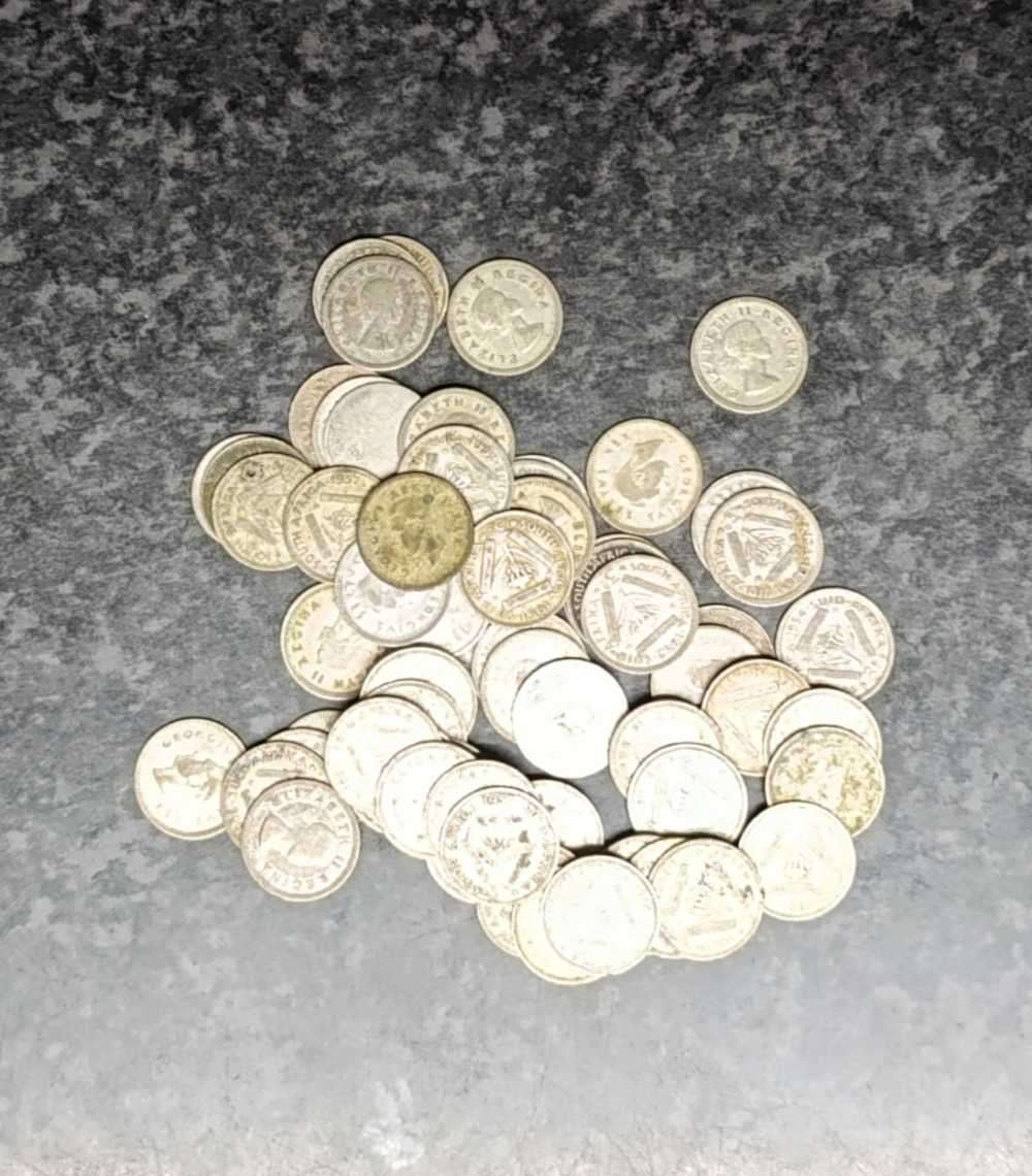 65 tickeys 50 perc silver