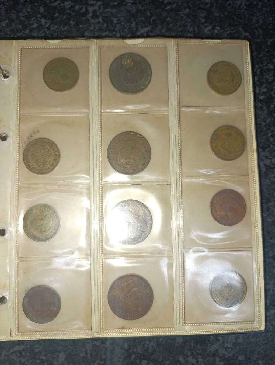 Coin Album with 100 coins
