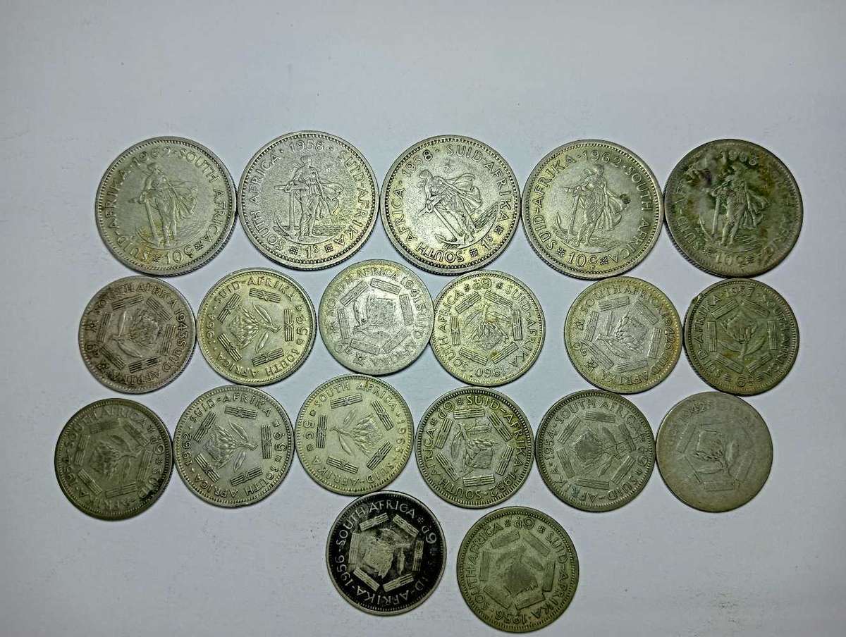 66g of 50 perc silver coins
