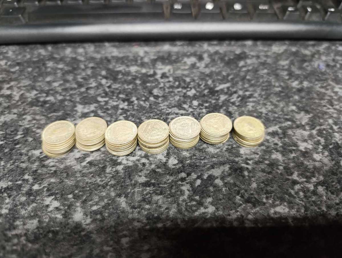 65 tickeys 50 perc silver