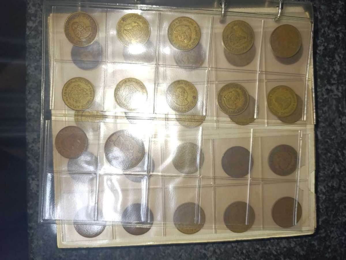 Coin Album with 100 coins