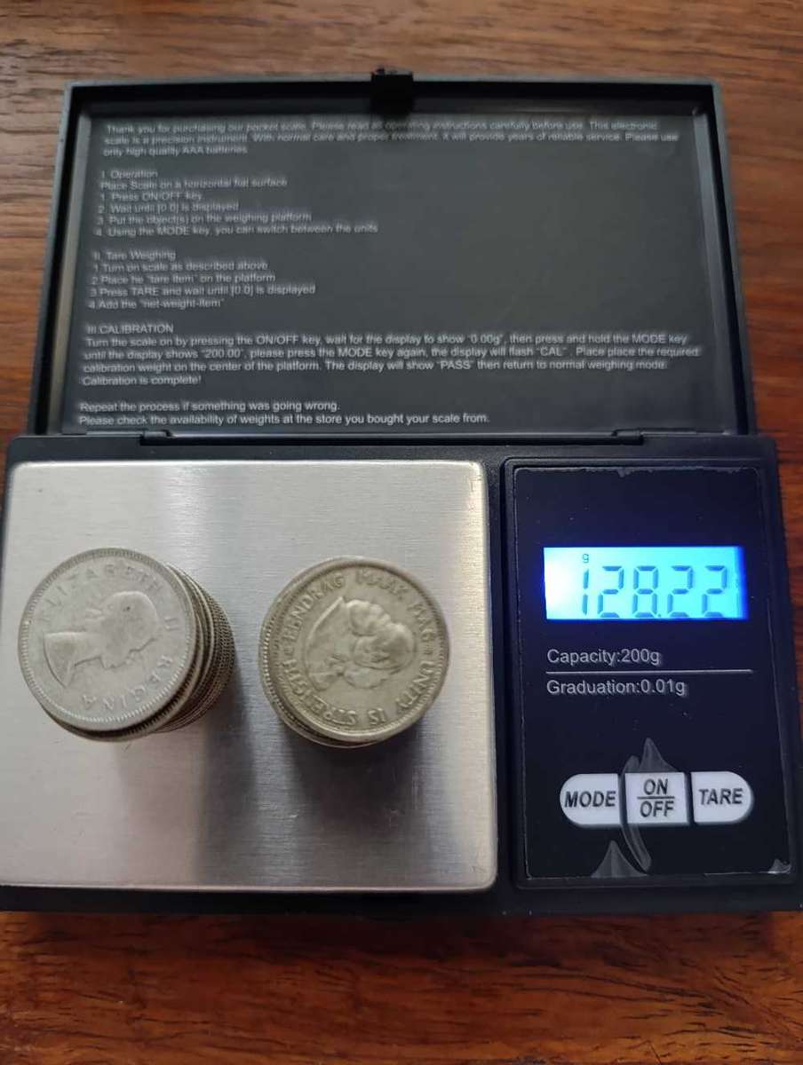 23 Silver 50 Perc 10c