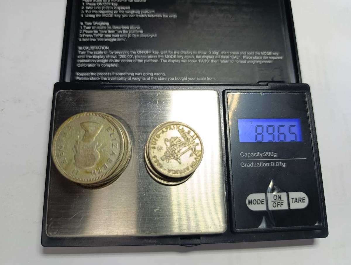 89g of 50 Perc Silver lot