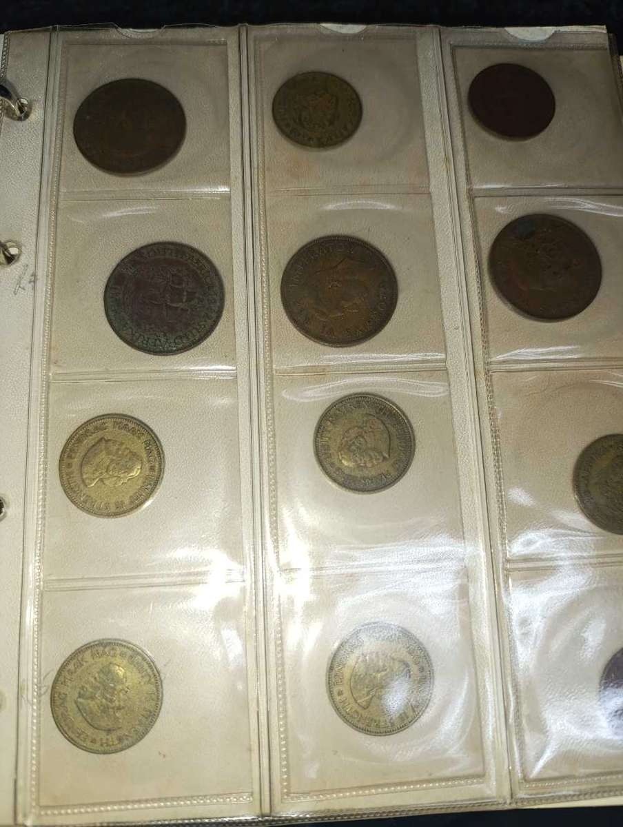 Coin Album with 100 coins