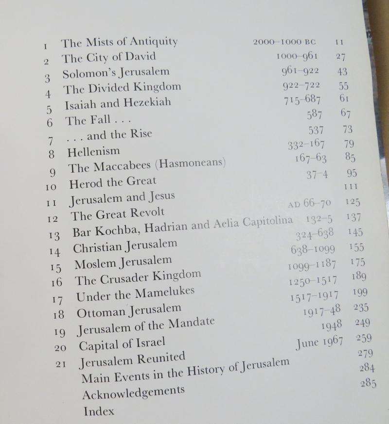 Jerusalem: Sacred City of Mankind - Teddy Kollek & Moshe Pearlman