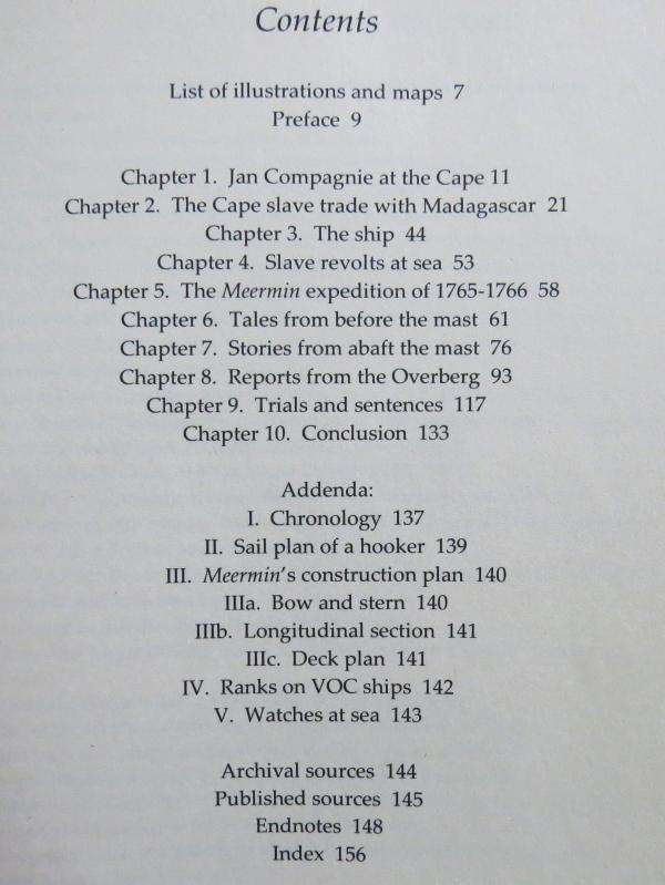 The Taking of the Slaver Meermin 1766 - Dan Sleigh & Piet Westra