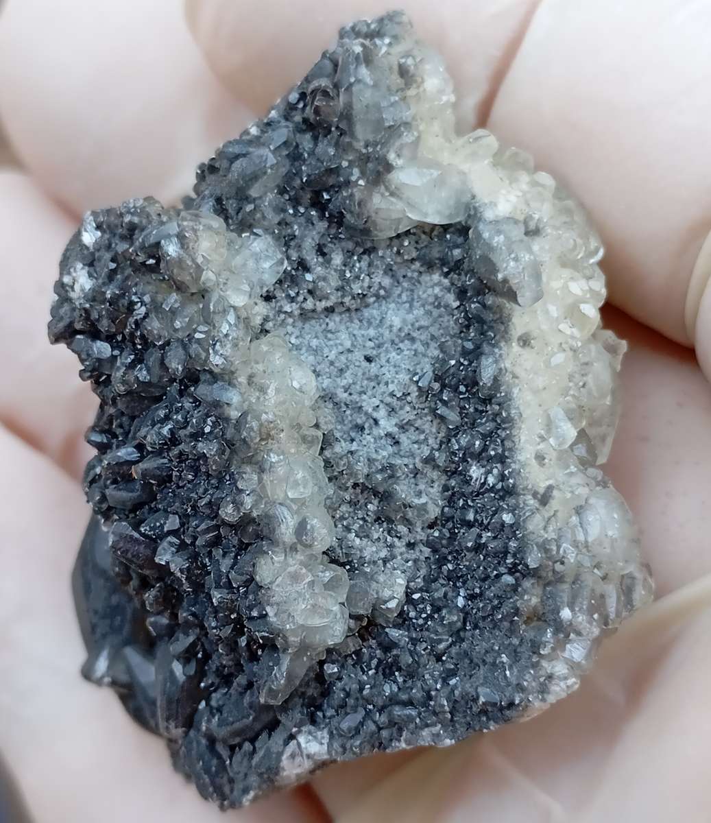 Pyrite and calcite - Tenke Fungurume mine DRC Congo