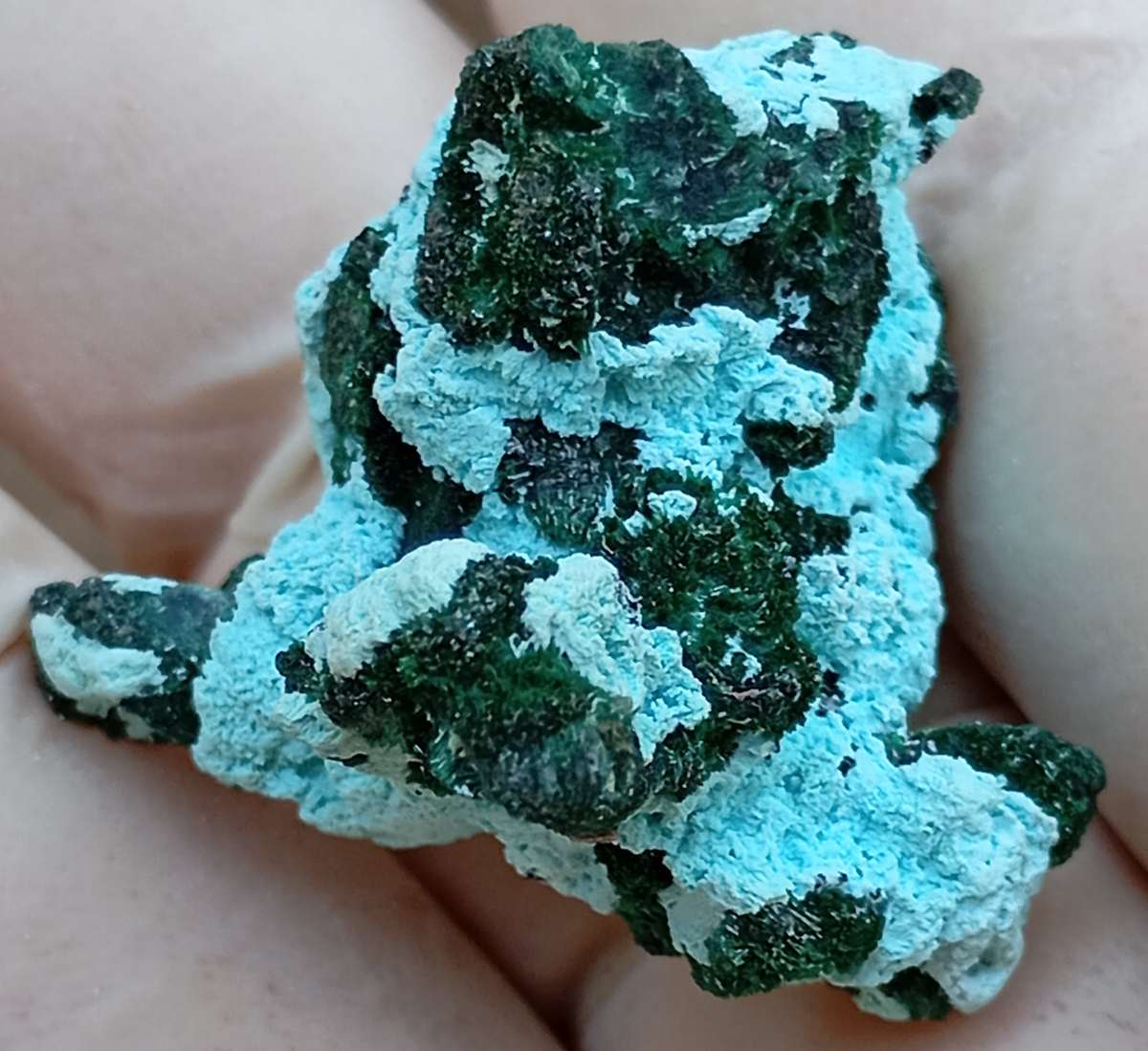 Malachite chrysocolla - Kakanda deposit DRC Congo