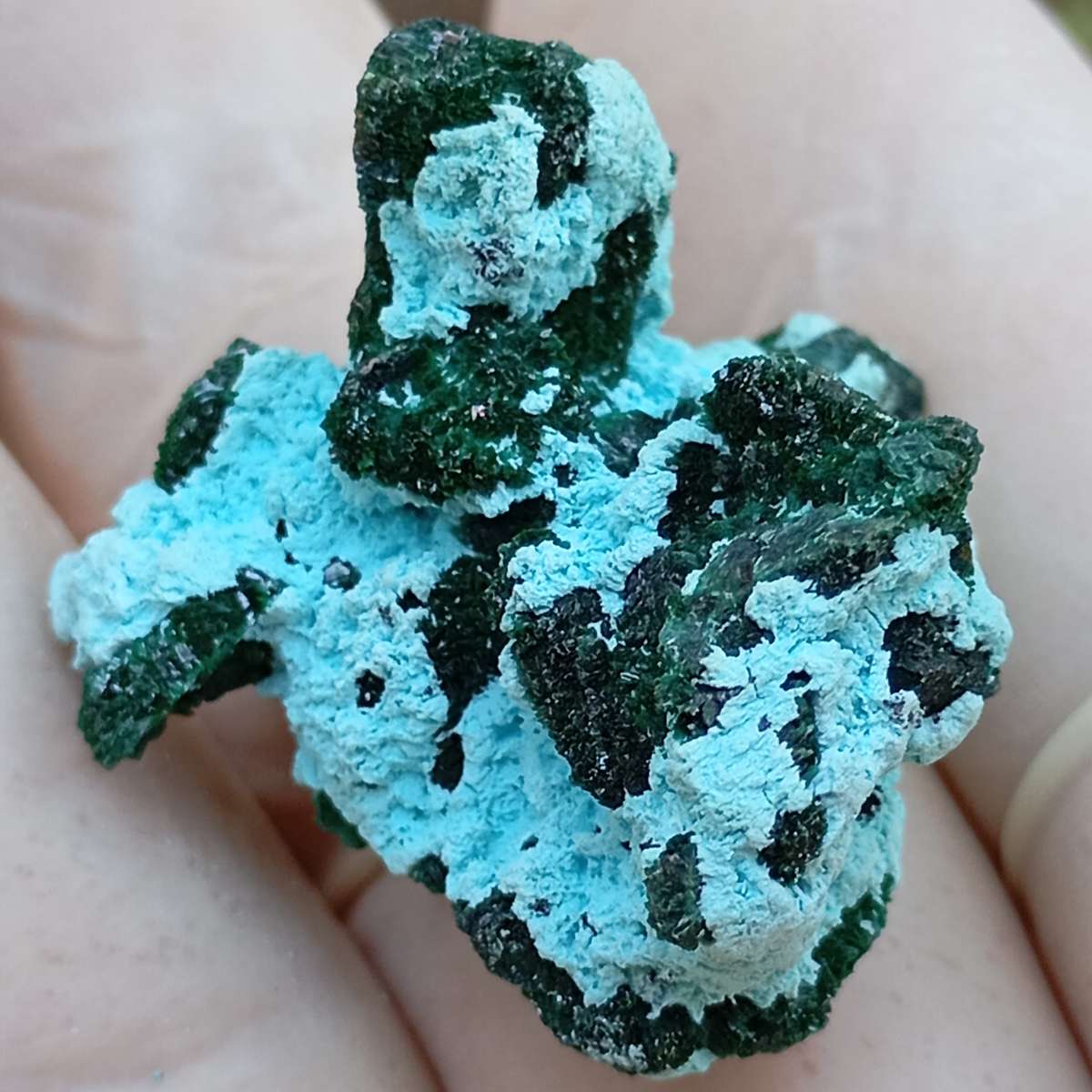 Malachite chrysocolla - Kakanda deposit DRC Congo