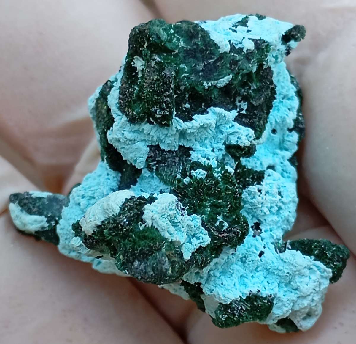 Malachite chrysocolla - Kakanda deposit DRC Congo