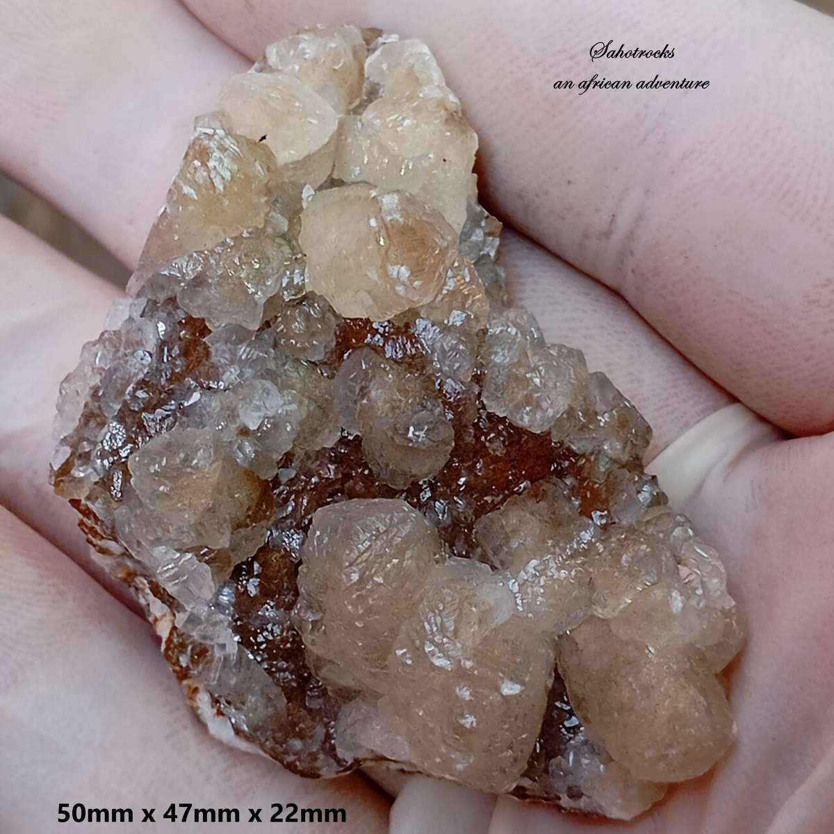 Calcite - Tenke Fungume mine DRC Congo