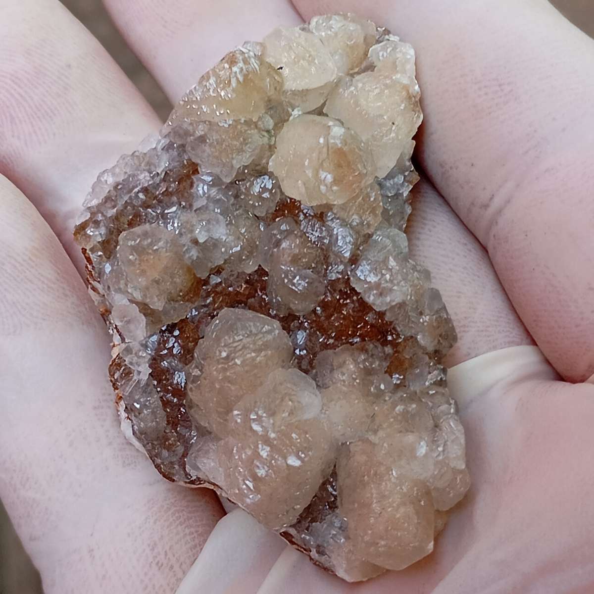 Calcite - Tenke Fungume mine DRC Congo