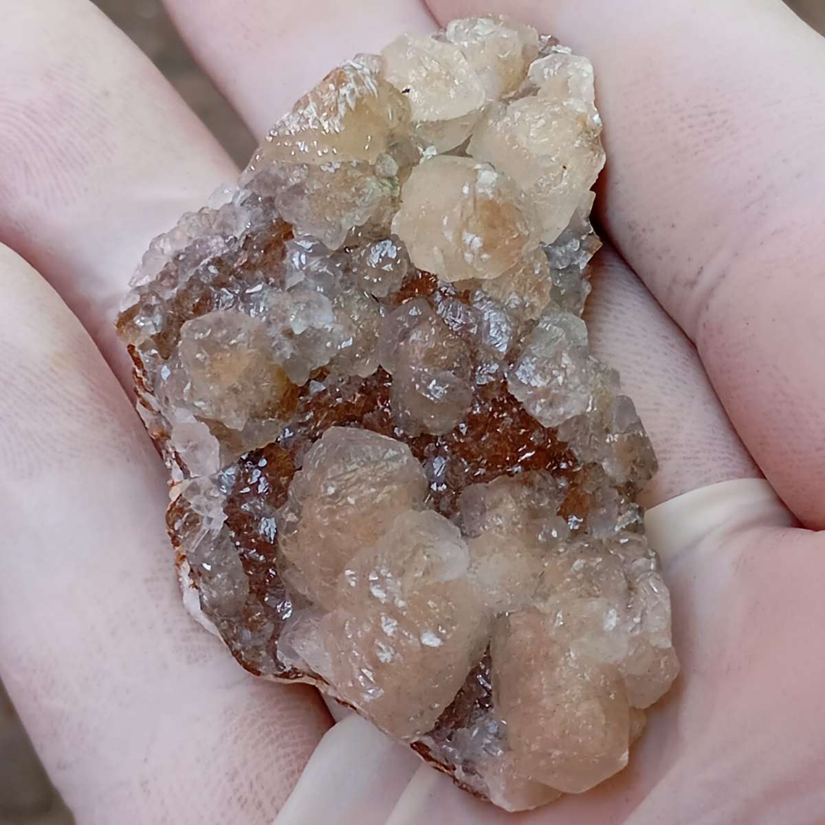 Calcite - Tenke Fungume mine DRC Congo