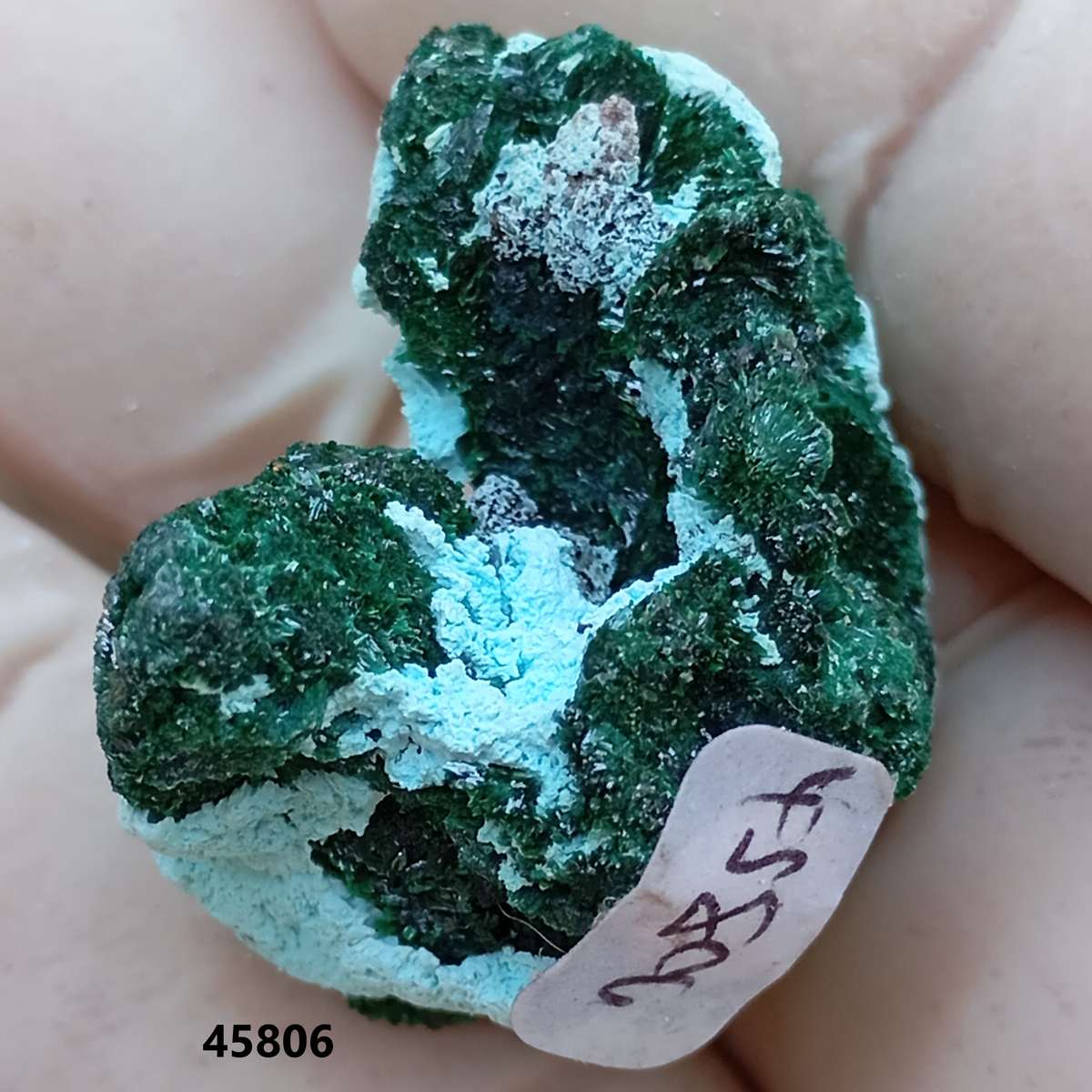 Malachite chrysocolla - Kakanda deposit DRC Congo