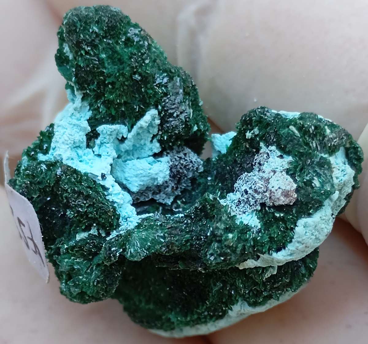 Malachite chrysocolla - Kakanda deposit DRC Congo