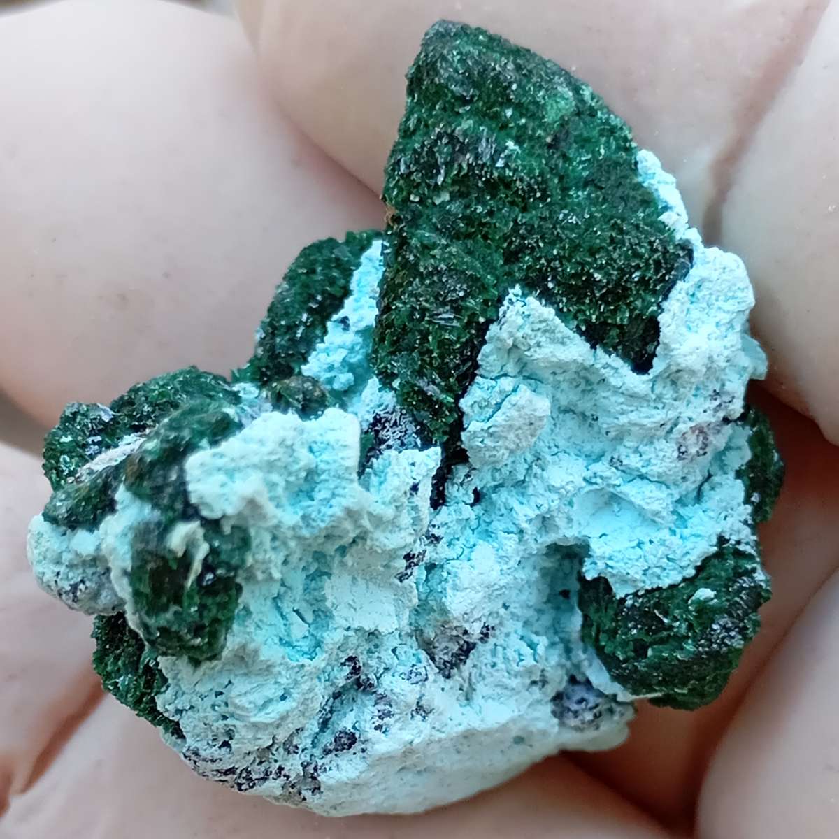 Malachite chrysocolla - Kakanda deposit DRC Congo