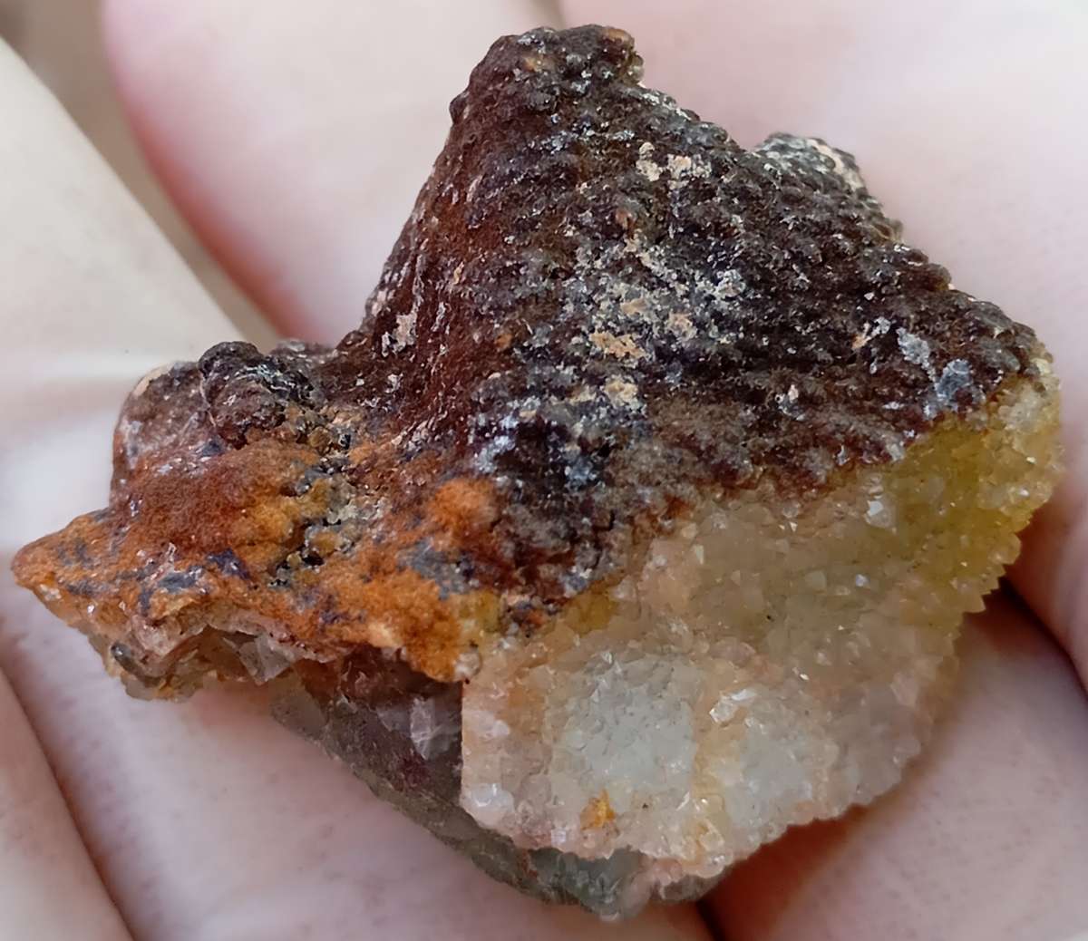 Fluorite quartz - Orange River Riemvasmaak N Cape South Africa