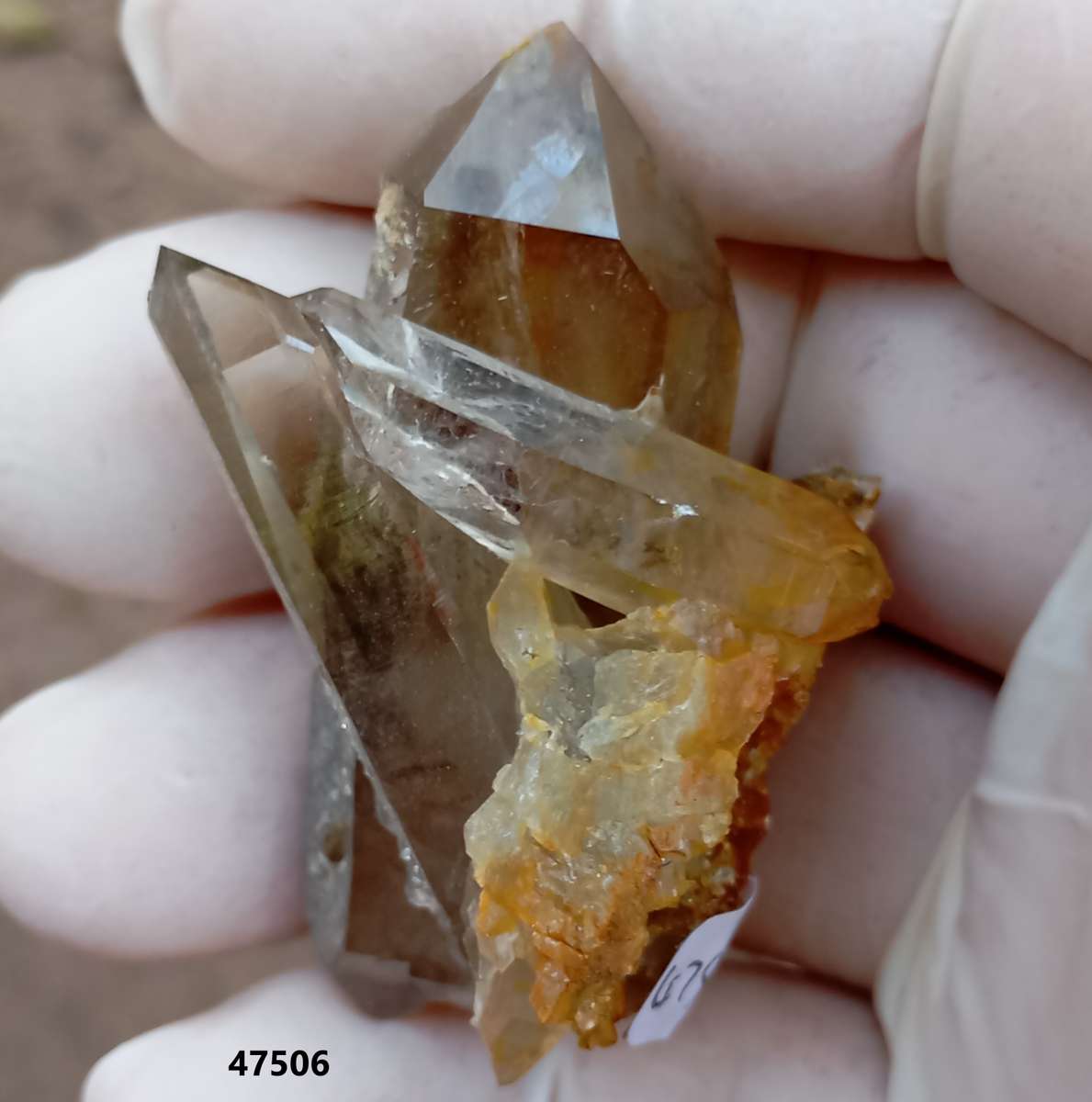 Hematite quartz - Orange River Steinkopf N Cape South Africa