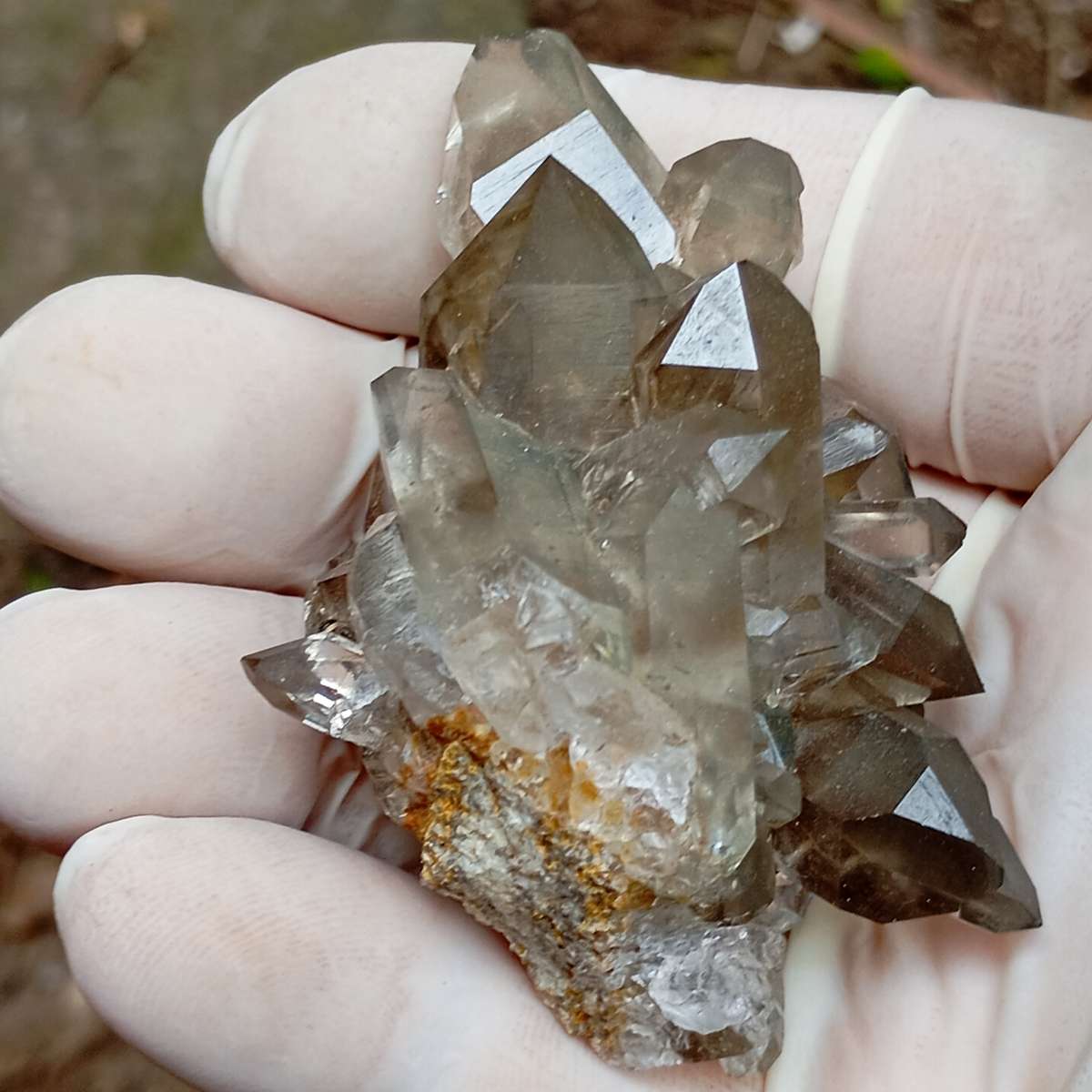 Hematite quartz - Orange River Steinkopf N Cape South Africa