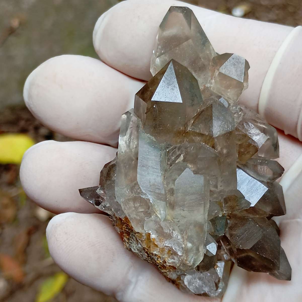 Hematite quartz - Orange River Steinkopf N Cape South Africa