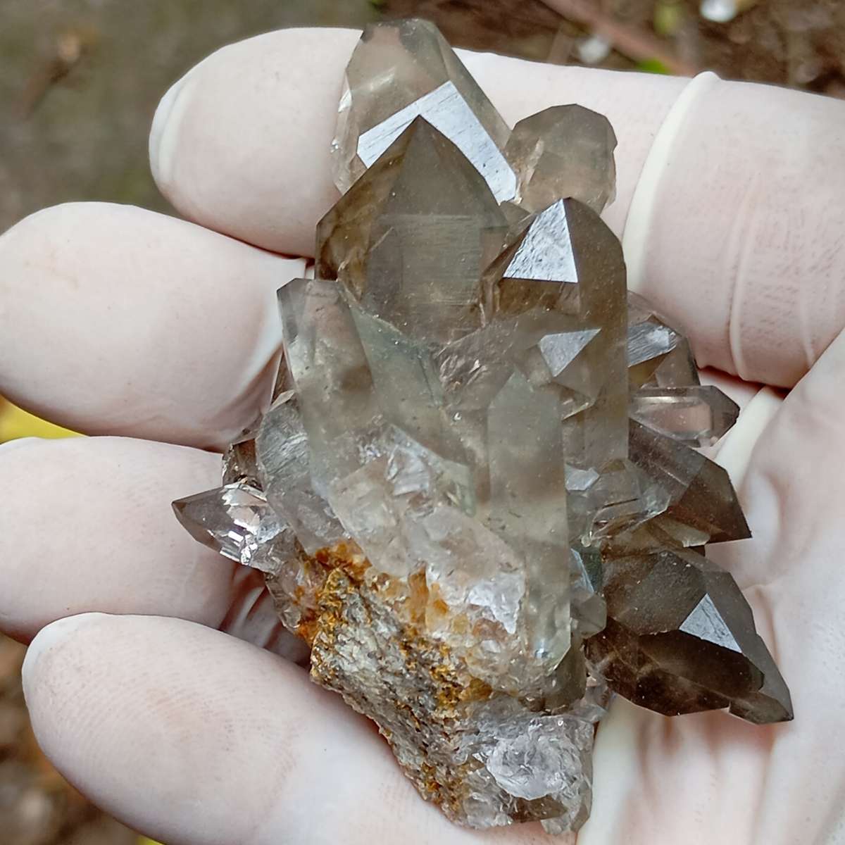 Hematite quartz - Orange River Steinkopf N Cape South Africa