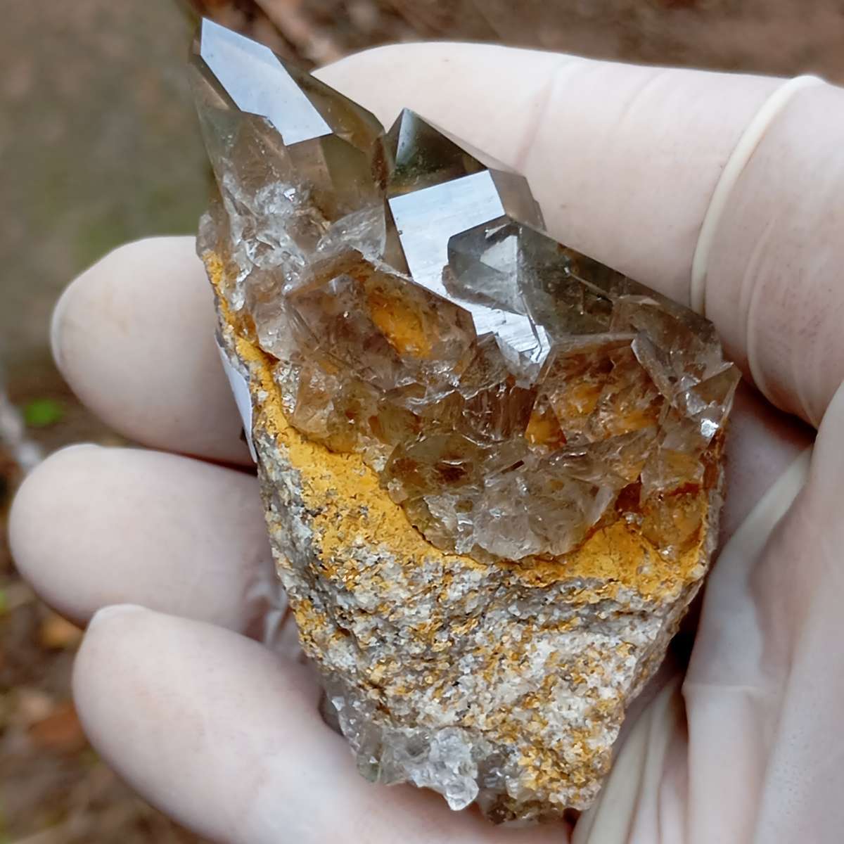 Hematite quartz - Orange River Steinkopf N Cape South Africa