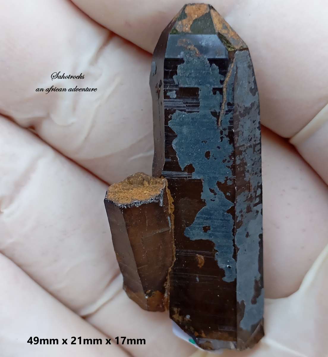 Hematite quartz - Erongo Mountain Namibia