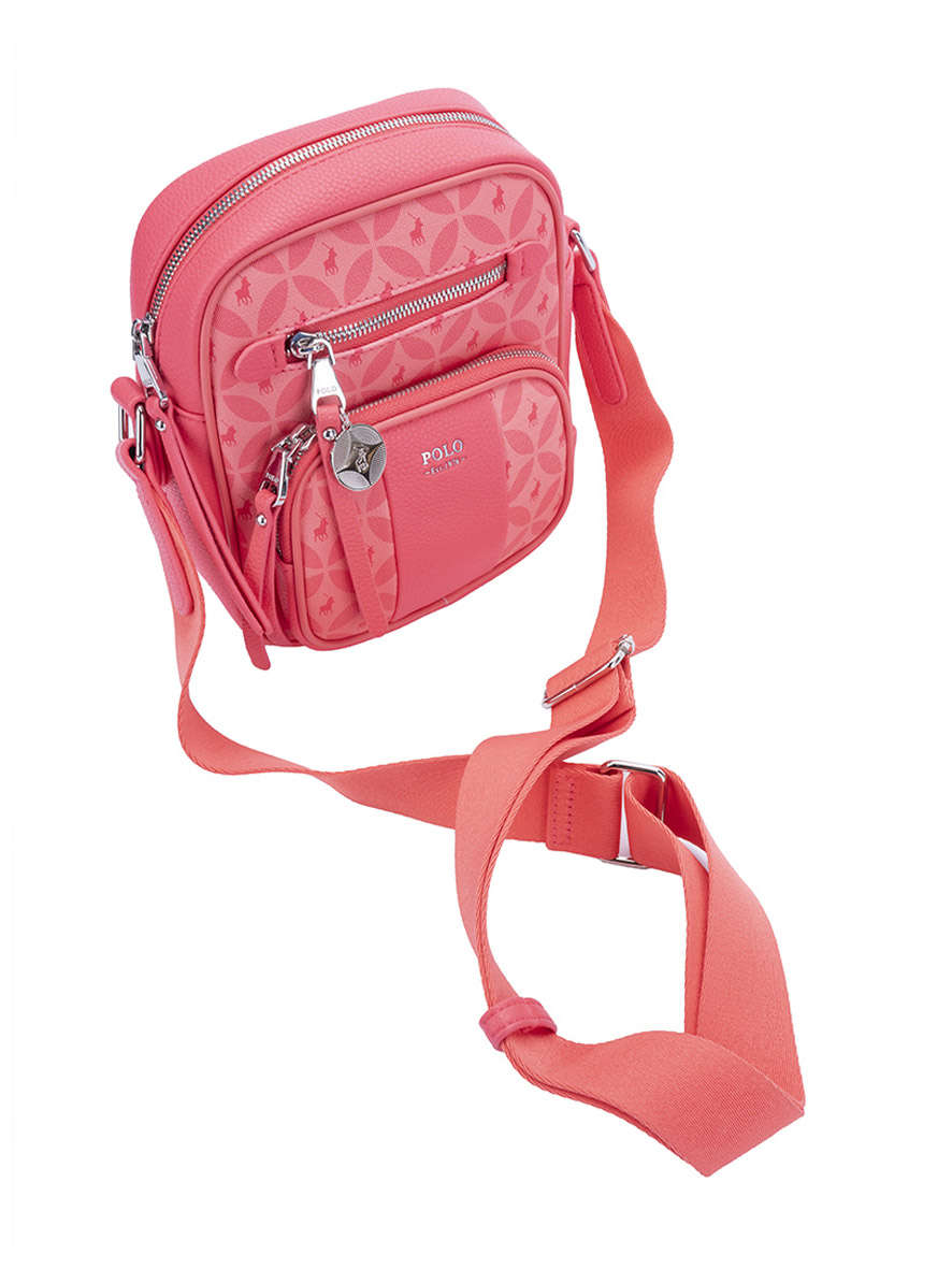 Polo Belize Crossbody Bag Coral Pink
