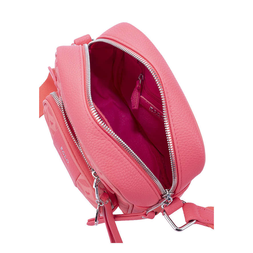 Polo Belize Crossbody Bag Coral Pink