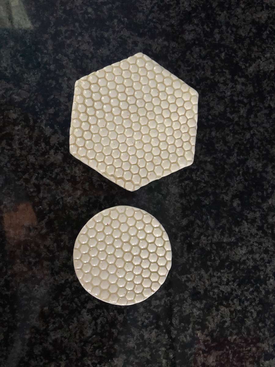 2 x " Honey comb " Mosaic Tile Inserts