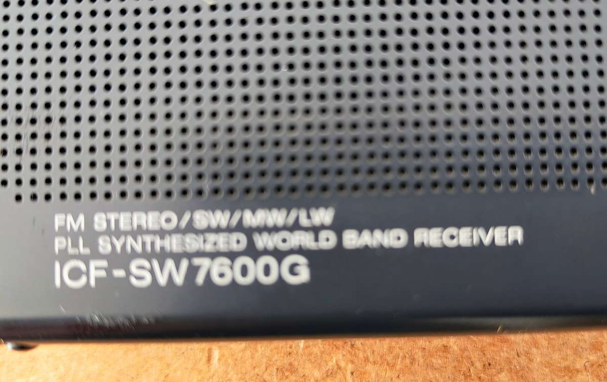 SONY ICF-SW7600G RADIO