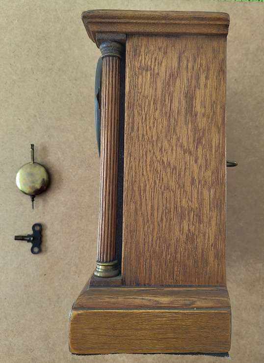 HAC MANTEL CLOCK - WORKING