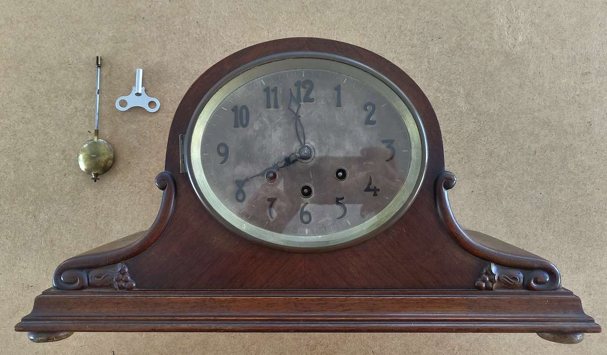 GUSTAV BECKER MANTLE CLOCK