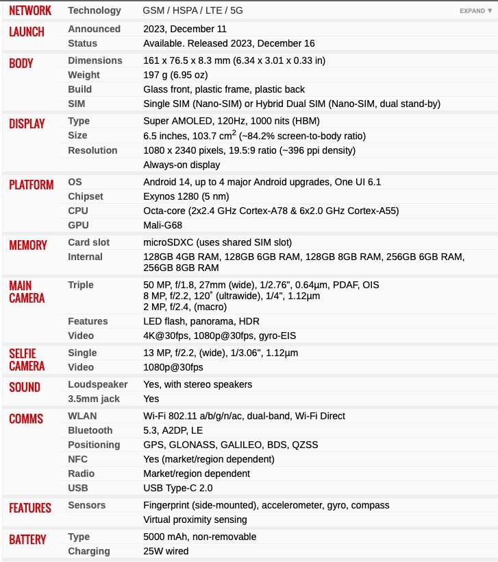 SAMSUNG A25 5G NEW CONDITION BOXED