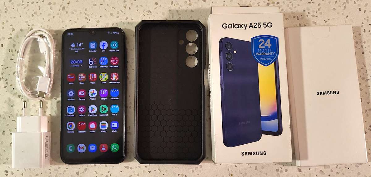 SAMSUNG A25 5G NEW CONDITION BOXED