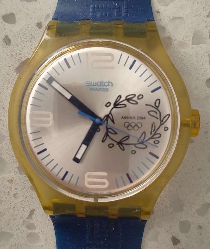 SWATCH 2004 ATHENS OLYMPIC GAMES EDITON WATCH