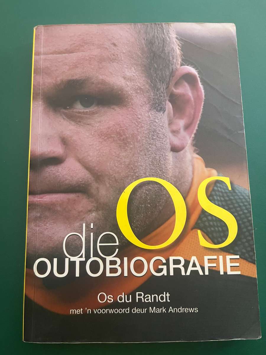 Rugby Book - *SIGNED* Os: Die outobiografie