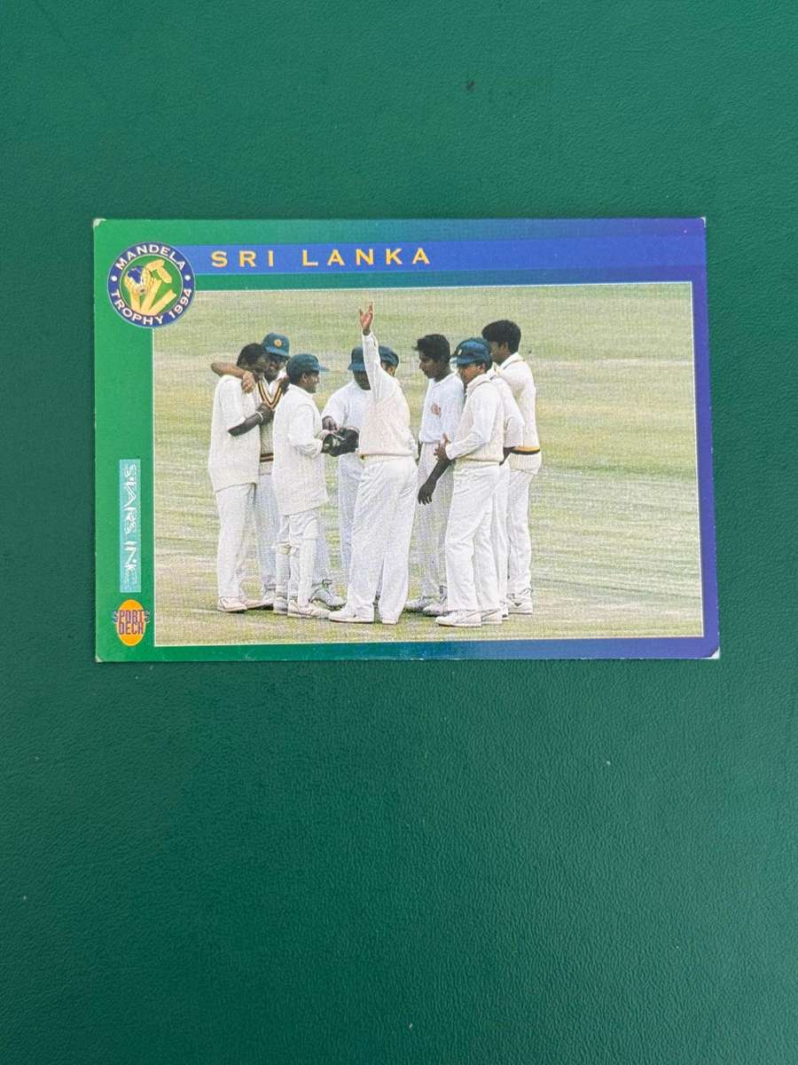 Cricket Card - Sri Lanka 1994 Sports Deck Cricket Card