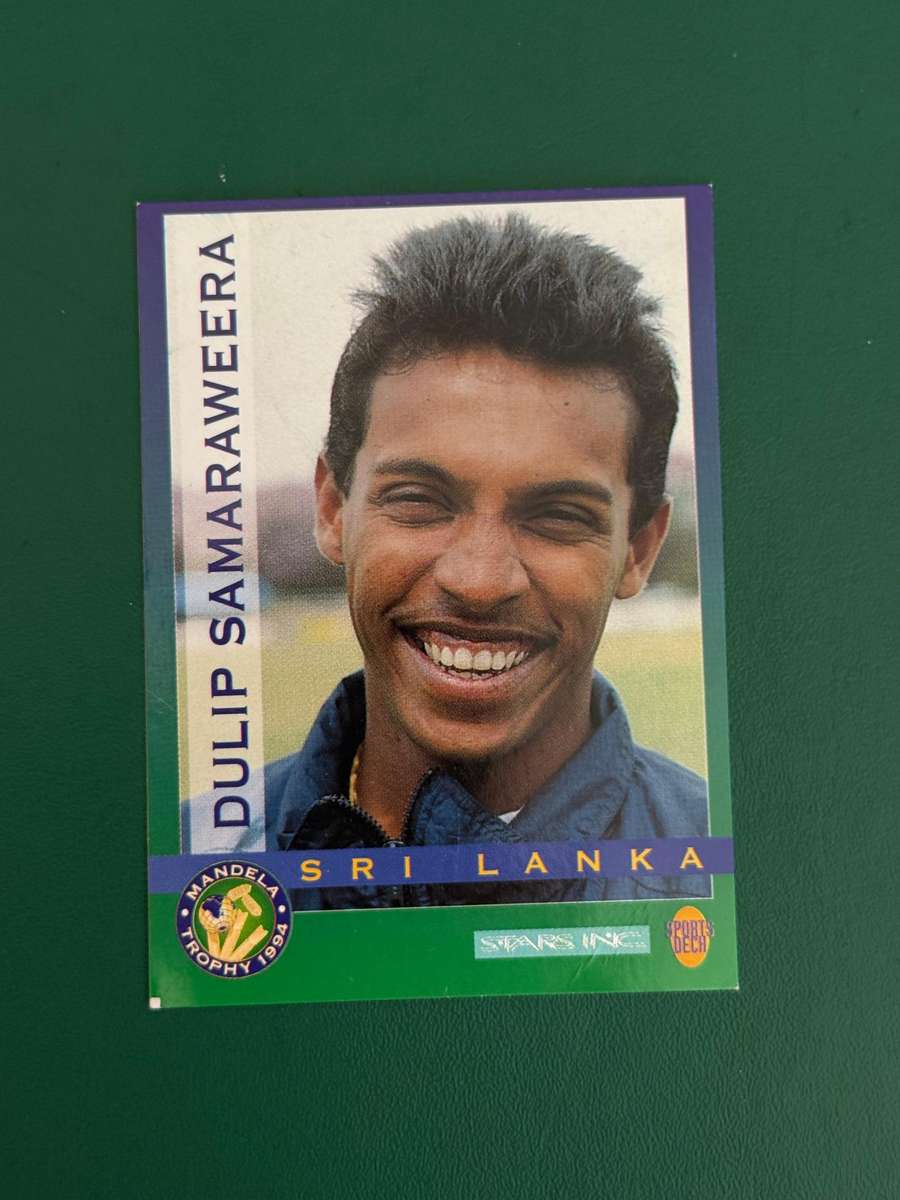 Cricket Card - Dulip Samaraweera 1994 Sports Deck Cricket Card