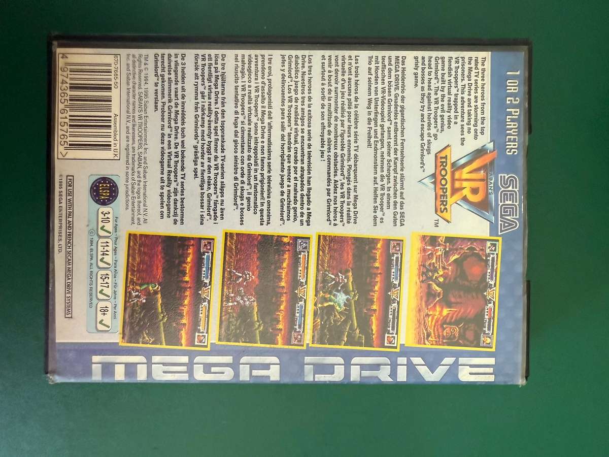 Retro Games - 5 * Sega Mega Drive (See description + images)