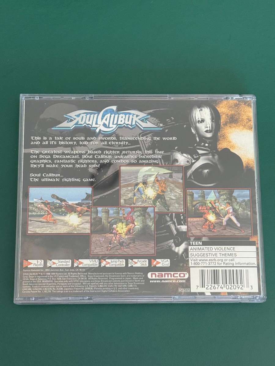Retro Game - Sega Dreamcast: Soul Caliber