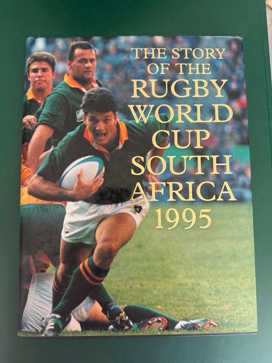 Rugby Book - *SIGNED* The Story of the Rugby World Cup South-Africa 1995
