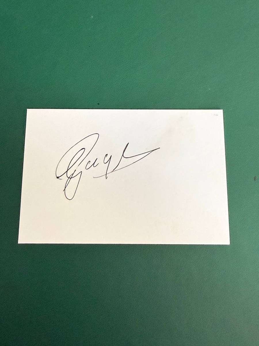 Rugby Signature - Springbok Nr628 Gary Pagel