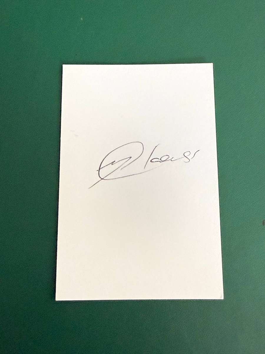 Rugby Signature - Springbok Nr765 Michael Claasens