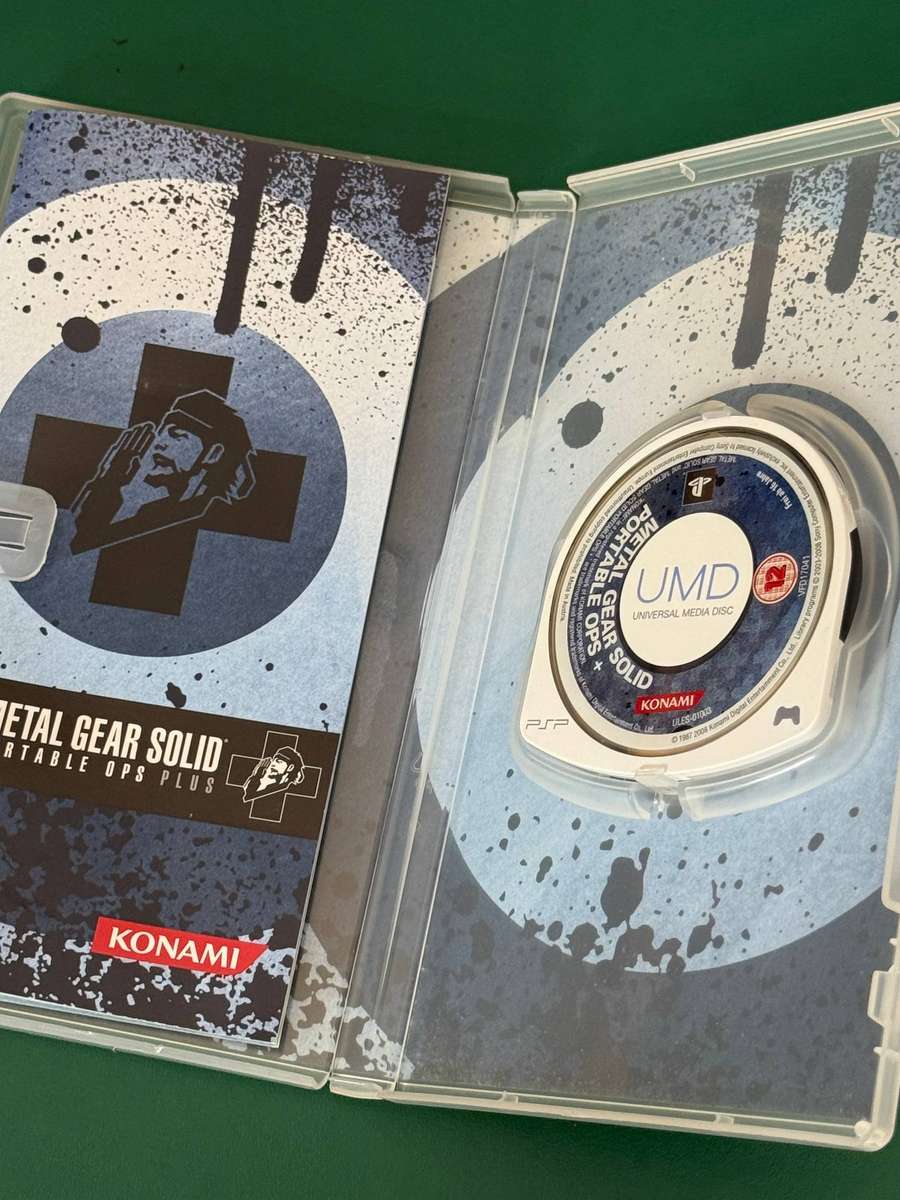 Sony PSP - Metal Gear Solid : Portable OPS +