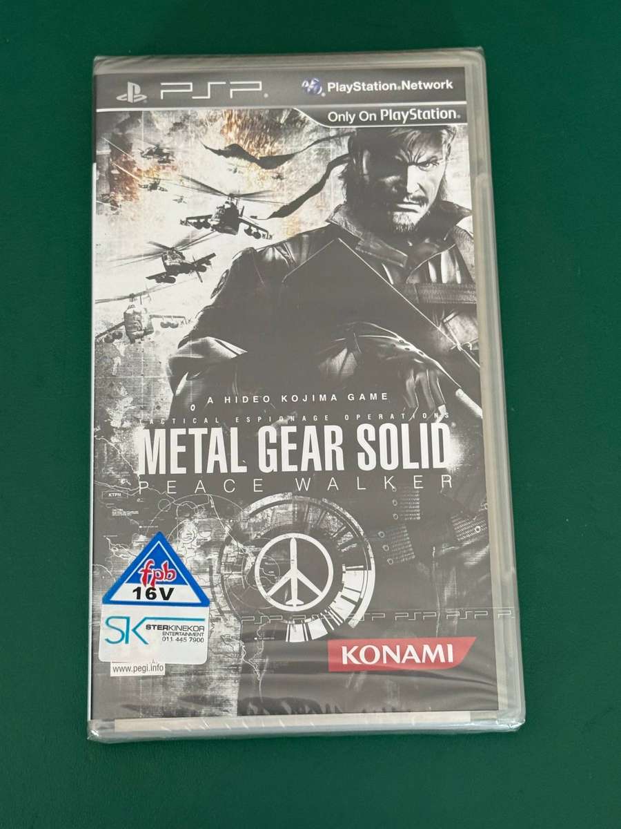 Sony PSP - Metal Gear Solid : Peace Walker (Sealed)