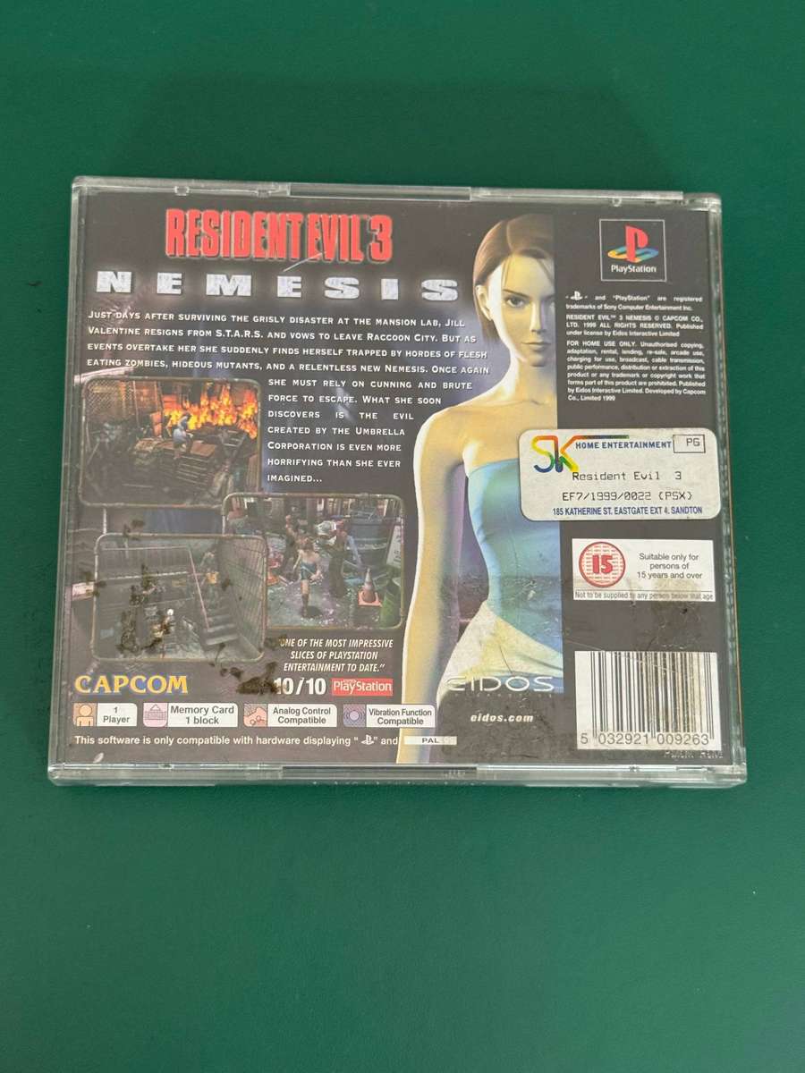 Sony Playstation 1 - Resident Evil 3